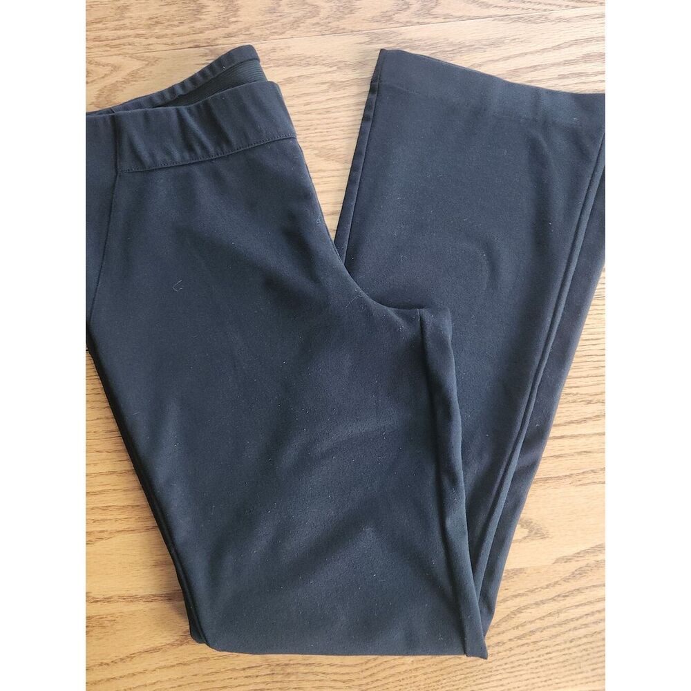 P47 Vera Vera Wang Classic Black Ponte flare Leggings